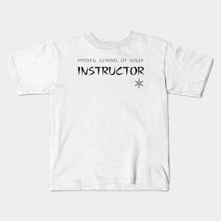 Ninja Instructor Kids T-Shirt